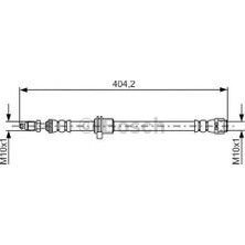 Bosch 1987481679 Fren Hortumu