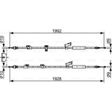 Bosch 1987482494 Fren Teli 1992 mm AV612A603AH