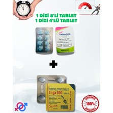 M.E.M Orijinalvega 100 Mg 1x4 Dizi(4 Adet Tablet) + 1 Dizi Kamagrahap (8 Adet Tablet) Etki Garantili Tablet Sertleştirici7 KAMAGRA100MG_VEGAHAP 40 Kullanım Kampanya