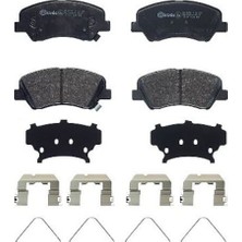 Brembo P30122 Fren Balatası Ön Low Met Hyundai 1623057080
