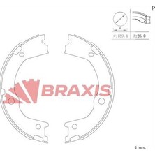 Braxis AC0186 El Fren Balatası Santa Fe Iı 06> 12 Starex H1 01> 07 Sorento Iı 09> Actyon Iı 2.0 Xdı