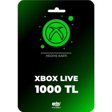 Opin Market Xbox Live Dijital Hediye Kodu 1000TL