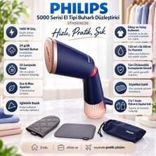 Philips STH5030/20 5000 Serisi Buharlı Düzleştirici Lacivert