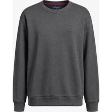 Bad Bear Rıdgeway Crewneck Man Asphalt Sweatshırt 26.02.12.048-C118