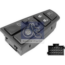 D.technic 225341 Cam Düğmesi Ayna Ayar+Res. Sol Volvo Rvı 20452017