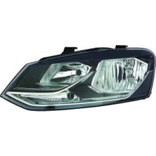 Depo 44111K5RMLDEM2 Ön Far Sağ Siyah Volkswagen Polo 13 2207082