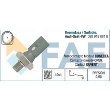 Fae 12882 Yağ Basınç Müşürü (0.75>1.5 Bar 1 Kutuplu) Caddy Eos Golf Passat cc Phaeton Polo C Touareg