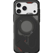 Aulumu A18 Rugged iPhone 18 Pro Max Uyumlu Magsafe Darbe Emici Tam Koruma Zırh Kılıf | Soğutma Kanallı