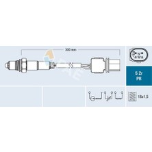 Fae 75059 Oksijen Sensörü P207 308 3008 P2008 P508 P5008 C3 Iıı C4 C4 Picasso C5 Iıı C3 Picasso Ds3