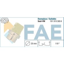 Fae 35310 Fan Müşürü Audi A3 97> 191919369A
