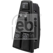 Febi Bilstein 179394 Cam Açma Düğmesi Sol Ayna Ayarsız Volvo Fh9 FH12 F16 NH11 22566507