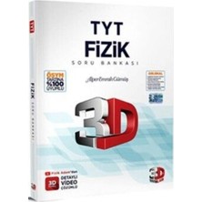 3D Yayınları 3D Tyt Fizik Soru Bankası 2024