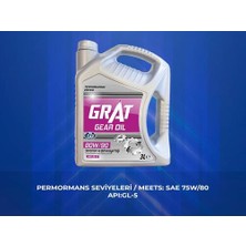 Grat 680903 Şanzıman Yağı 3 Litre 80W90 Apı Gl 4