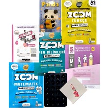 Günay Yayınları 5.sınıf Zoom 3'lü Soru Bankası Set+Ankara ve Gizli Yayınları Deneme+Lego+Vantuz+Çanta Süsü