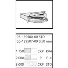Goetze 06-139500-00 Motor Segmanı 81.01MM Std Bir Pistonluk Takım Caddy Iıı cc Golf V Vı Jetta Iıı I