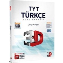 3D Yayınları 3D Tyt Türkçe Soru Bankası 2024