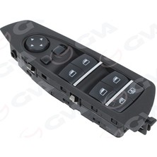 Gva 8099007 Cam Açma Anahtarı Ön Sol Siyah Çerçeveli Arka Güneşlik Kararan Ayna Bmw F01 Lcı 61319241