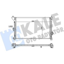 Kale 362265 Motor Su Radyatörü Mercedes Sprinter B909 13 A9095010000