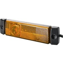 Hella 2PS008645887 Yan Sinyal Lambası 24V Sol Sağ LED Treyler 1862083