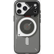 Aulumu iPhone 18 Pro Uyumlu Magsafe Tpu Kılıf | Translucent - Kamera Korumalı & Soğutma Kanallı