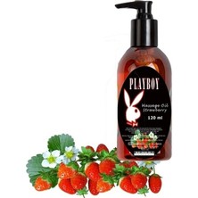 Playboy Çilek Aromalı Masaj Yağı 120 ml 2 Adet