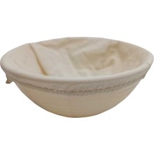 Dinç Kitchen Hamur Mayalama Sepeti Bezi Yuvarlak 25 Cm