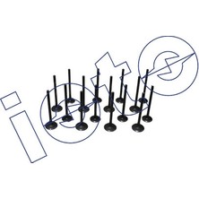Ioto 20201-12612 Subap Takımı 8 In 8 Ex Stelitli Opel X16XEL Z16XE Astra F G Vectra B C Corsa B 16V