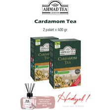 Ahmad Tea Cardamom Dökme Çay 2 Paket 400 Gr. ve Rosıe Koku