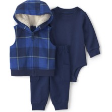 Carter's Erkek Bebek Yelekli Set 3 Ay-24 Ay Çok Renkli