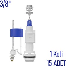 Mega Basmalı Aqua Iç Takım (Alttan Giriş) 3/8, Pirinç, 1 Koli 15 Adet
