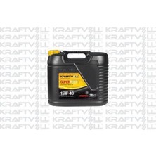 Kraftvoll 17011024 Motor Yağı Dizel Benzin Supertech 15W40 Mineral E2 Cb Sc 20LT