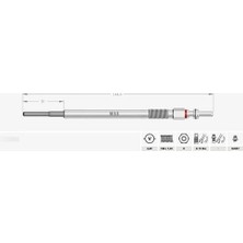 Mga 10188 Kızdırma Bujisi 4.4V Antara 2.2 Cdtı 4802239