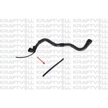 Kraftvoll 10034848 Turbo Borusu Hortumu 5mm 11MM = 26CM Ok ile Gösterilen Hortum Renault Grand Sc Nı