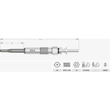 Mga 10015 Kızdırma Bujisi M47N M47N2 M57N M57N2 E46 E87 E90 E91 E92 E93 E60 E61 E63 E64 E65 E66 X3 E