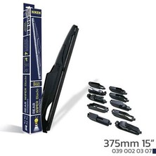 Niken 0390020307 375 mm 15 10 Aparatlı Arka Silecek Supurgesı 10013