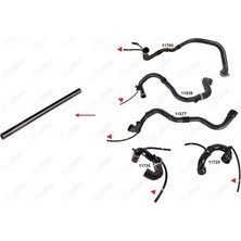 Nifea 11492 Turbo Hortumu Clio Iı Megane Iı Fluence 1.5dcı 04 09 5mm x 11MM x 26CM 8200208708