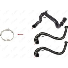 Nifea 98145 Turbo Borusu Kelepcesı 60MM - 83MM Chevrolet Malibu V300 Opel Insignia A G09 Opel Insign