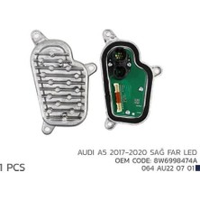 Niken 064AU220701 Audi A5 2017 2020 Sağ Far LED Modül 8W6998474A 8W6998474A