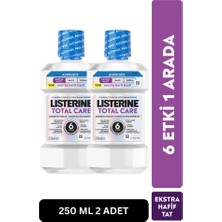 Listerine Total Care Extra Mild 250 ml 2 Adet