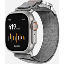 Aulumu C03 Titanium Mag Buckle - Ultra 49MM / 45MM / 44MM Uyumlu Hızlı Çıkarılabilir Akıllı Saat Kordonu