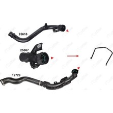 Nifea 25618 Turbo Borusu Sekmanı Nissan Juke NV200 1.5dcı 12 14460BB30A