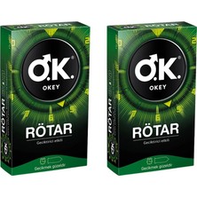 Okey Rötar Prezervatif 10'lu X2