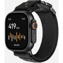 Aulumu C03 Titanium Mag Buckle - Ultra 49MM / 45MM / 44MM Uyumlu Hızlı Çıkarılabilir Akıllı Saat Kordonu