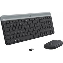 Logitech Logıtech MK470 920-009435 Q USB Siyah Kablosuz Klavye+Optik Mouse Set