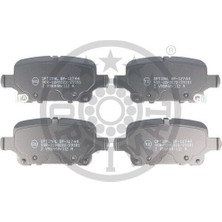 Optimal BP12744 Fren Balata Seti Dısklı Fren Arka Opel Astra K B16 Astra K Sports Tourer B16 Insigni