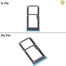 Arsking Xiaomi Redmi Note 10 5g Uyumlu Sim Tepsisi Çiftli Yeşil Çift Hatlı Dual Sim Sim Yeri Sim Kızağı