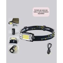 Astraltech USB Şarjlı Mini LED Kafa Feneri 50M Odak 150M Geniş Aydınlatma Yeni Nesil