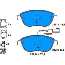 Opar 77363958 Fren Balatası Ön Fiat Fiat Bm Bm 45022S6DE01