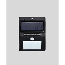 Astraltech Solar Güneş Enerjili Hareket Sensörlü 4 Taraflı Bahçe Lambası – IP65 Su Geçirmez, 100 LED