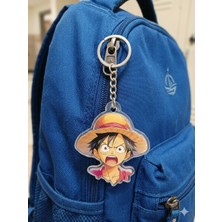 Owlbag Company Owl Bag One Piece - Luffy Desenli Acrylic Anahtarlık Çanta Süsü